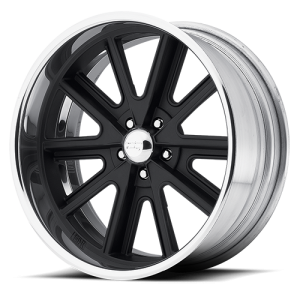 American Racing VN407 Shelby Cobra SL 20X10.5 Two-Piece Hot Rod Black Center Polished Barrel