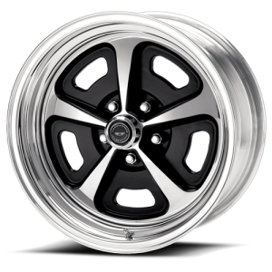 American Racing VN500 Custom 500 17X9 Two-Piece Painted Center with Polished Barrel 