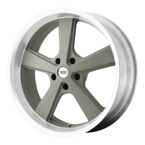 American Racing  VN701 Nova 18X9 Mag Gray Machined Lip