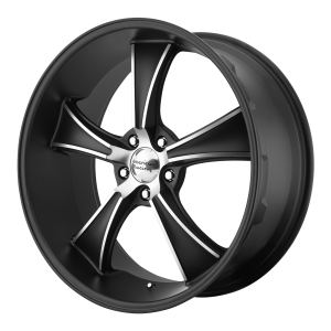 American Racing  VN805 Blvd 17X8 Satin Black With Machined Face
