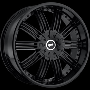 Avenue type 603 Satin Black 24 X 9.5 Inch Wheel