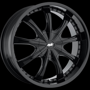 Avenue type 605 Satin Black 24 X 9.5 Inch Wheel