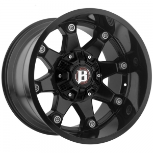 Ballistic 581 Beast 20X10 Gloss Black