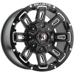 Ballistic Ravage 958 22X9.5 Gloss Black