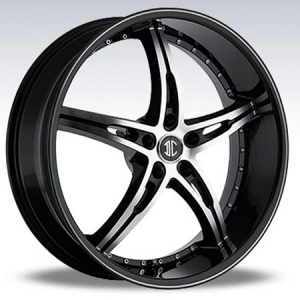 Black Diamond Number 14 22X8.5 Black