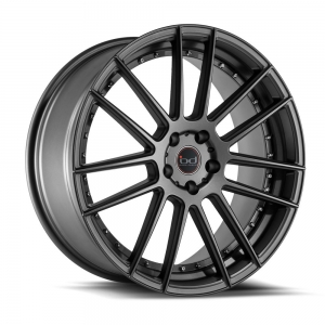 Blaque Diamond BD-4 20X8.5 Matte Graphite