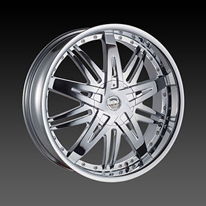 Borghini BW B27 22 X 9.5 Inch Chrome Wheel