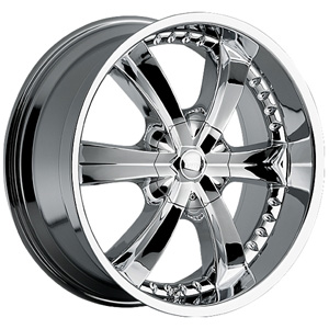 Cattivo 726 Chrome 20 X 9 Inch Wheels
