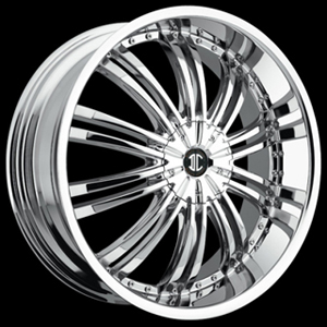 Crave Number 1 Chrome 20 X 8.5  Inch Wheels