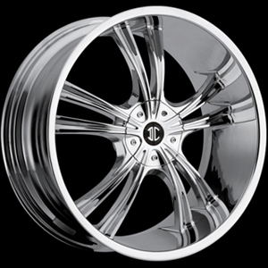 Crave Number 2 Chrome 22 X 9.5 Inch Wheels