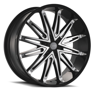 Dcenti DW 5 22X9 Black Machined