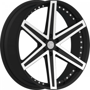 Dcenti DW 6 22X9 Black Machined