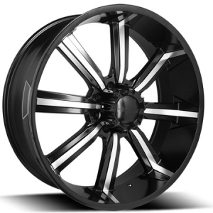 Dcenti DW 903 26X10 Black Machined