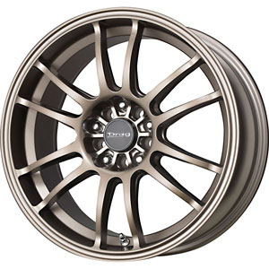 Drag DR 38 Rally Bronze 17 X 8 Inch Wheels
