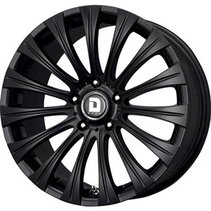 Drag DR 43 Black 17 X 8 Inch Wheels