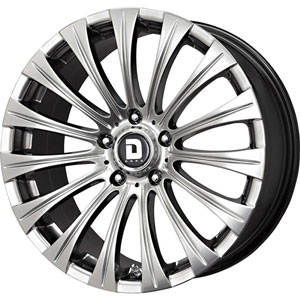 Drag DR 43 Hyper Black 18 X 8.5 Inch Wheels