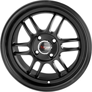 Drag DR 21 Flat Black 15 X 7 Inch Wheels