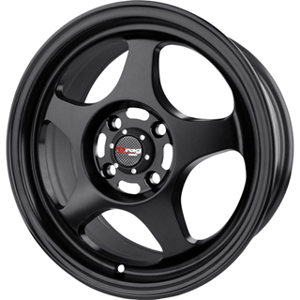 Drag DR 23 Flat Black 15 X 6.5 Inch Wheels