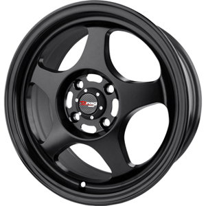 Drag DR 23 Flat Black 16 X 7 Inch Wheels