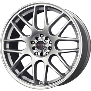Drag DR 34 Silver Machined Lip 17 X 7.5 Inch Wheels