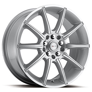 Focal F02 420 Silver Machined 15 X 6.5 Inch Wheel