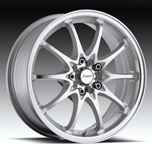 Forza 302 Silver Machined 17 inch