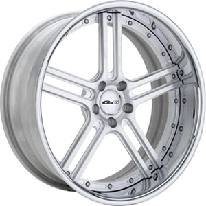 GFG Basel 5 Brushed Machined 22 X 9 Inch Wheels