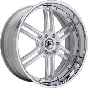 GFG Basel 6 Brushed Machined 20 X 9 Inch Wheels