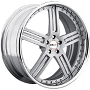 GFG Falluja Brushed Machined 22 X 8 Inch Wheels