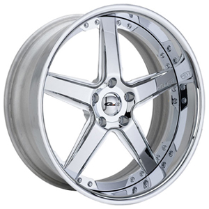 GFG Nice 5 Chrome 19 X 8 Inch Wheels