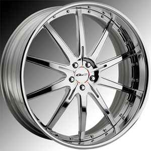 GFG Tel Aviv Chrome 24 X 9 Inch Wheels