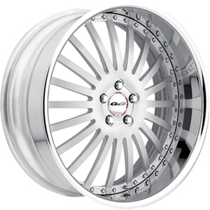 GFG Torino Brushed Machined 19 X 8 Inch Wheels