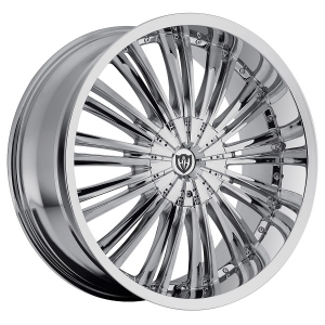 Heavy Hitters H2 24X9.5 Chrome