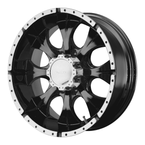 Helo HE791 Maxx -B 16X8 Gloss Black Machined
