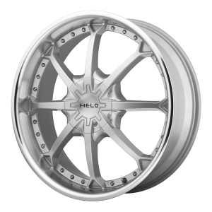 Helo HE871 24X9.5 Silver With Mach Lip
