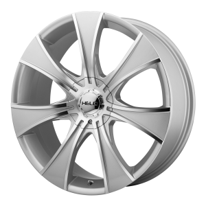 Helo HE874 20X8.5 Dark Silver With Mach Face