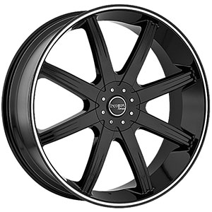Incubus 840 Empire Black Machined 26 X 9.5 Inch Wheel