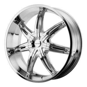 KMC KM665 Surge 24X9.5 Chrome Plated