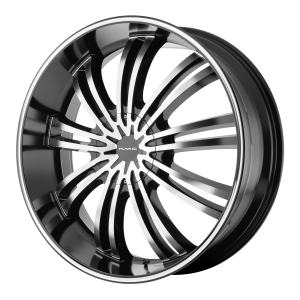 KMC KM682 Spider 20X8.5 Gloss Black Machined