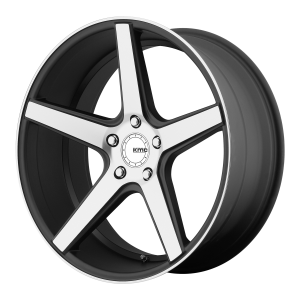 KMC KM685 District 20X10.5 Satin Blackwith Machined Face And Register
