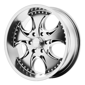 KMC KM755 Venom 20X8.5 Chrome Plated