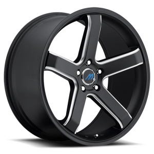 Mach M5 19X8.5 Satin Black Machined