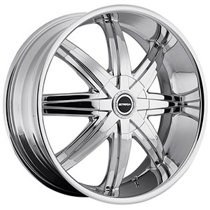 Strada Magia Chrome 24 X 9.5 Inch Wheels