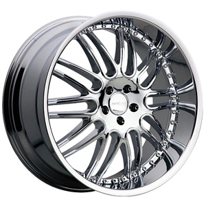 Menzari Noire Z10 Chrome 22 X 9.5 Inch Wheels