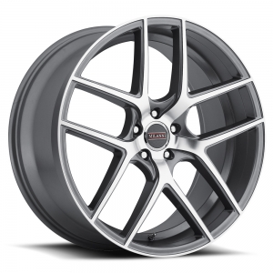Milanni  9052 Tycoon 20X10.5 Graphite Mirror Machined Face