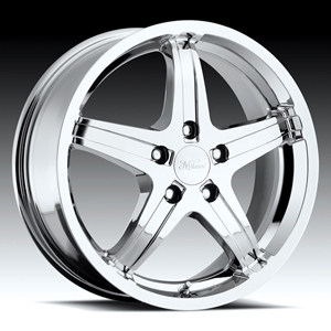 Milanni Kool Whip 5 446 Chrome 17 X 7 Inch Wheels