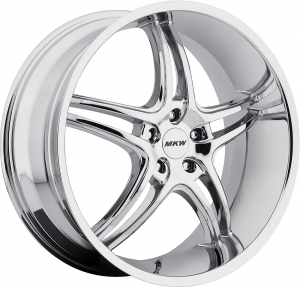 MKW M113 (5 Spokes) 22X9.5 Chrome