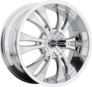 MKW M114 18X7.5 Chrome