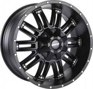 MKW M80 20X9 Satin Black