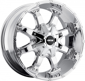 MKW M83 16X8 Chrome